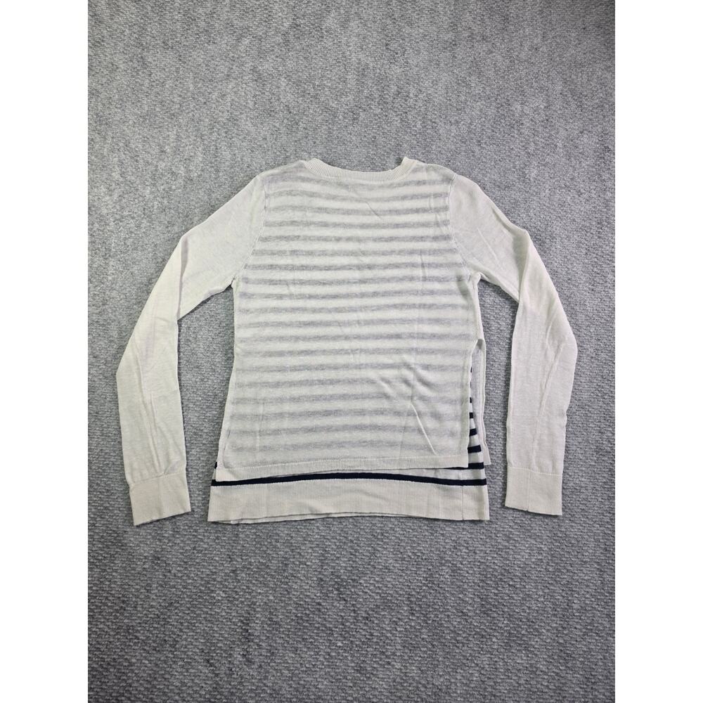 Tommy Bahama 100% Linen Knit Top Womens Small Coastal Nautical Lightweight - Picture 2 of 12